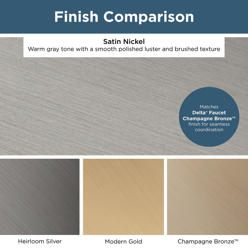 Franklin Brass (30-Pack) – Nickel Cabinet Knobs for Dressers, Drawers, Kitchen Cabinet Door, Vanity, Furniture, Closet Knobs, 1-1/8 Inch Round | Simple Double Ring 30 1-1/8" (29mm)