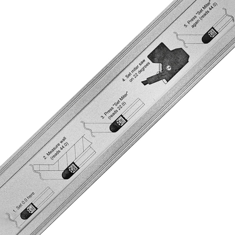 [Australia - AusPower] - 12" (304mm) Wixey Digital Protractor with Miter Function - WR412 