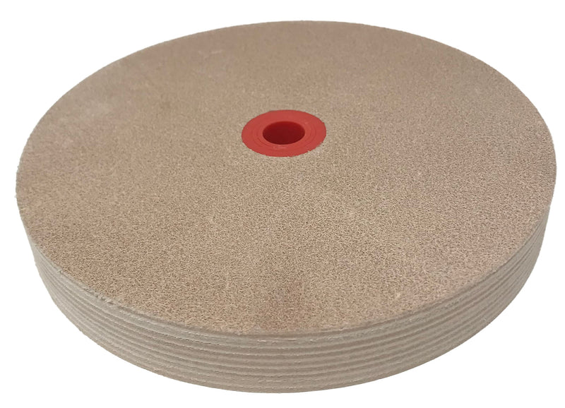 6" Pro Sharpening Supply Leather Honing Wheel Fits 6 in. Bench Grinders and Polishers