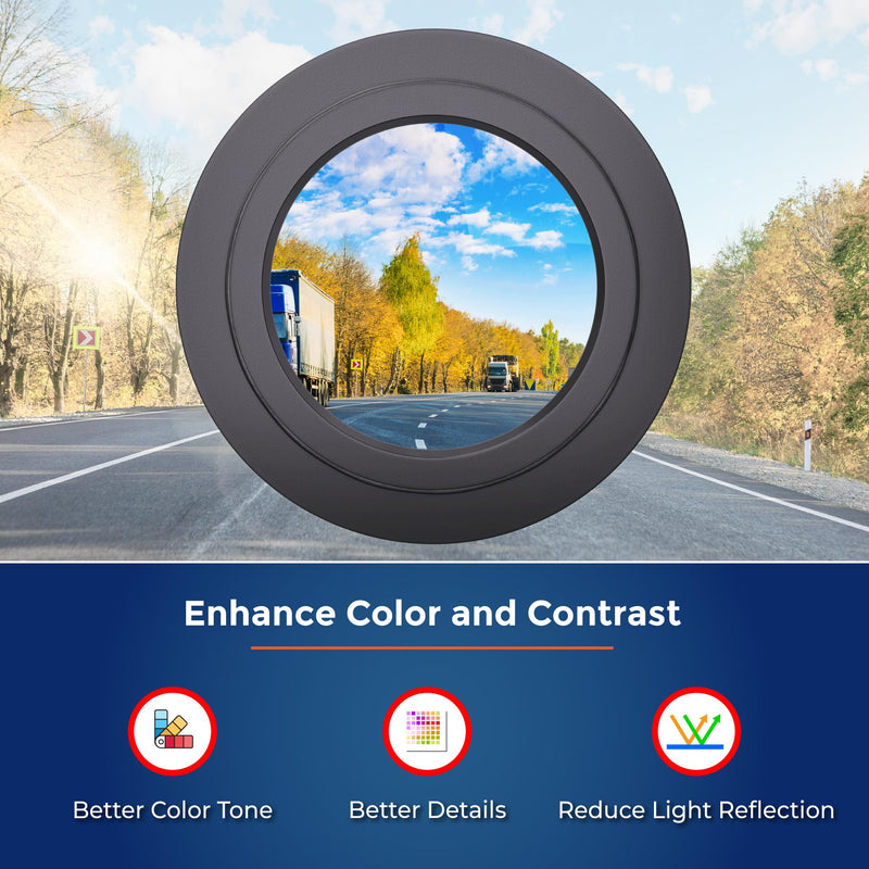 [Australia - AusPower] - ROVE Ultimate CPL Filter, Anti-Glare Circular Polariser Lens for ROVE R2-4K and R2-4K PRO Dash Cam Models 