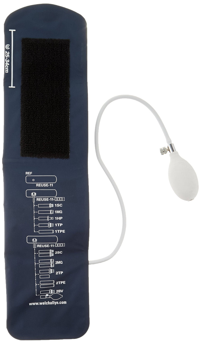 [Australia - AusPower] - Welch Allyn DS44-11C Gauge with Durable One Piece Cuff and Case, Adult 