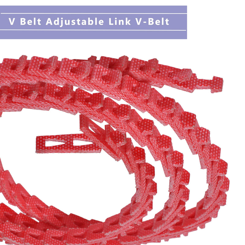 [Australia - AusPower] - 10FT Power Twist V Belt,3/8 Inch *10 feet Z Type,Adjustable Link V-Belts for Lathes Table Saws and Drill Press Woodworking Tool 