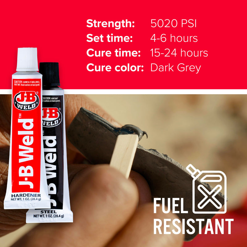 [Australia - AusPower] - J-B Weld 8265S Original Cold-Weld Steel Reinforced Epoxy - 2 oz. 