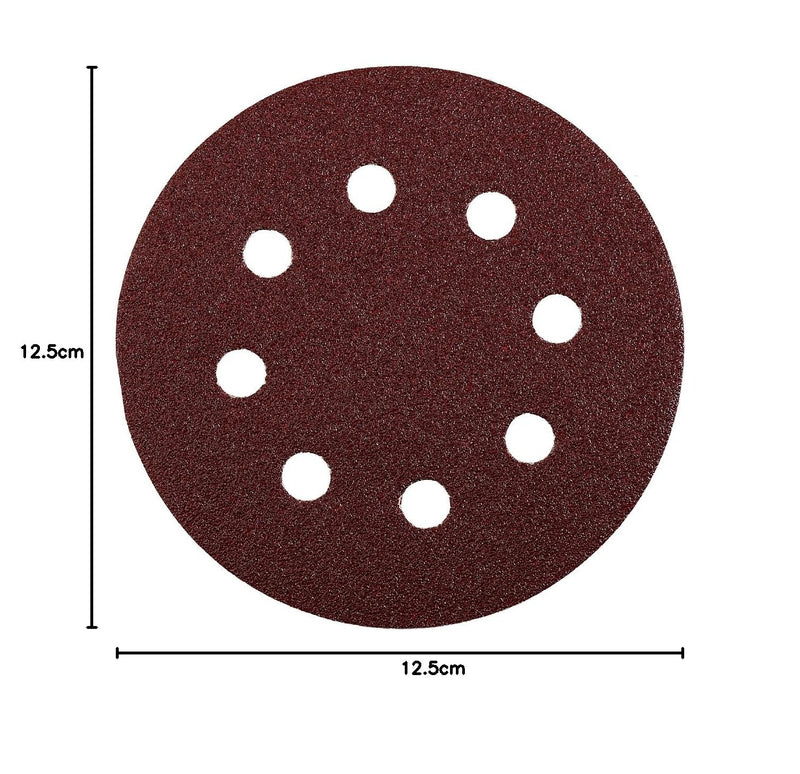 [Australia - AusPower] - KWB Quick Self Stick Sanding Pads, Wood and Metal 125 mm Diameter, hole-punched 5419 – 06 Scheiben - Sparpack Diameter: 125 mm K-60 