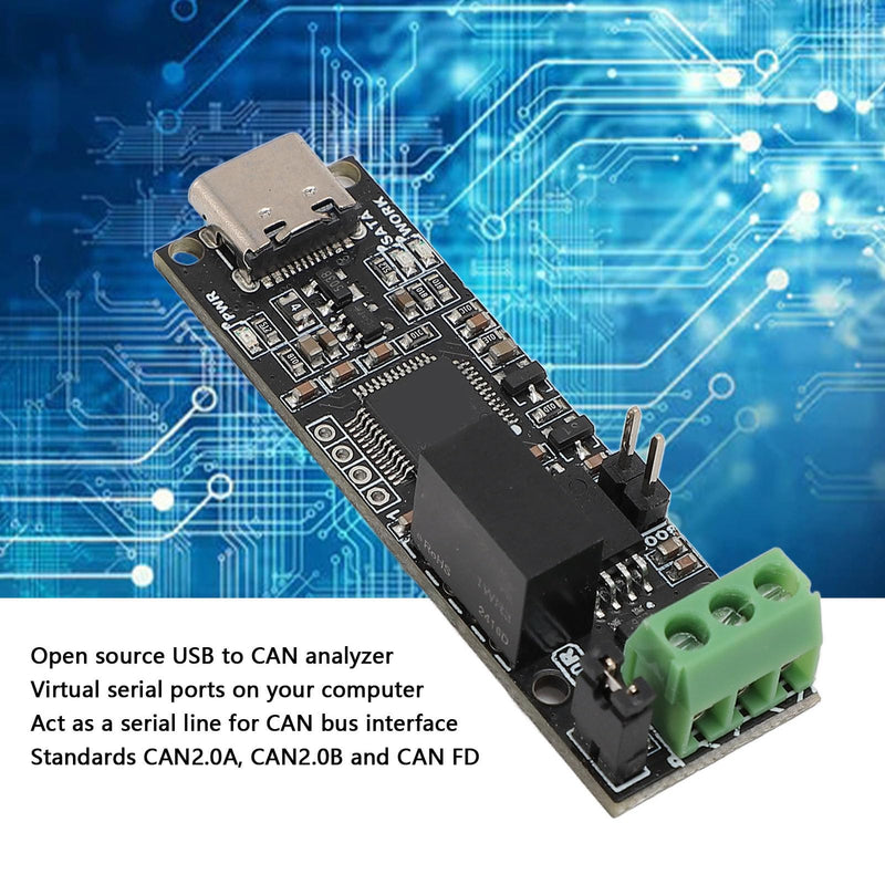 [Australia - AusPower] - CANable 2.0 Pro USB CAN Analyzer Module, 170MHz Running Frequency, Efficient Performance Processor, USB to PCAN Converter Module 