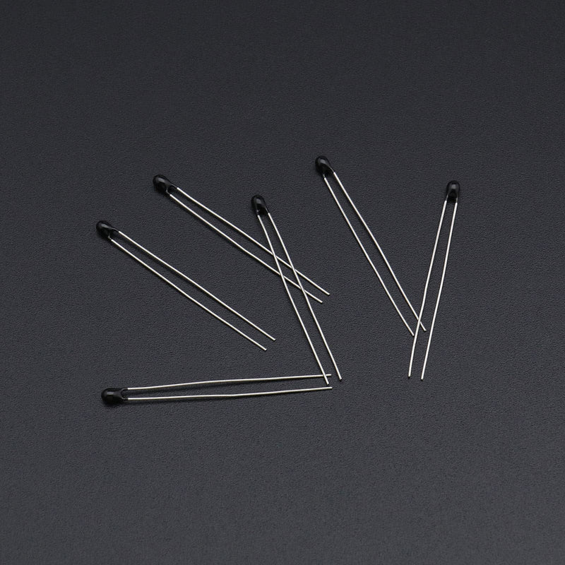 NTC Thermistors Resistor MF52-103/3950 10K Ohm -50-150 Temperature Sensor Thermistors with Negative Temperature Coefficient Pack of 100