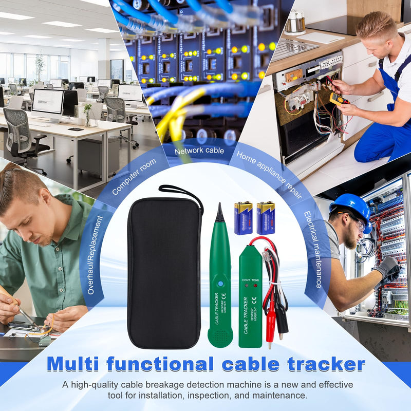Cable Tracker, Cable Break Detector, Robotic Lawnmower, Cable Finder, Cable Tester, Circuit Tester, Telephone Line Tracker for Network Maintenance Collation