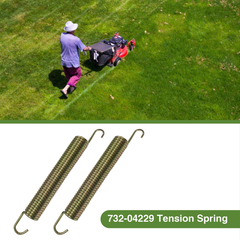 [Australia - AusPower] - 732-04229 Tension Spring, 0.75 Dia, 6.02lg Length for Z Force Rzt 42, 46, 48, 50 Models - Durable, high-Performance Spring for Increased Tension and Reliability 2 Springs 