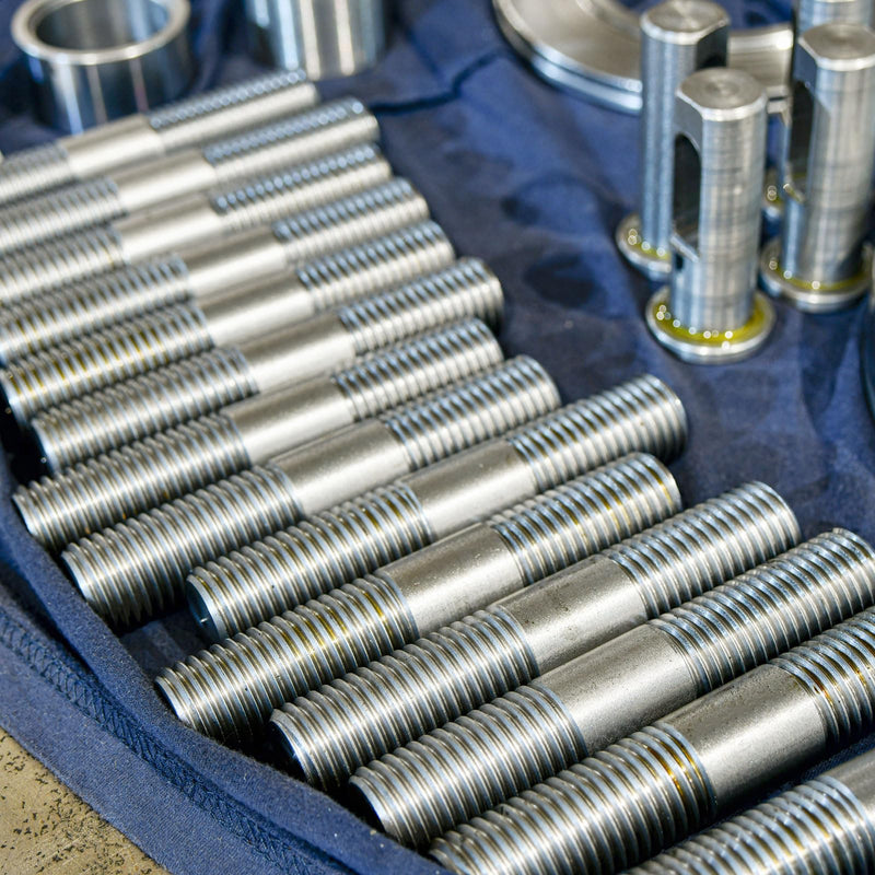 [Australia - AusPower] - uxcell 15Pcs M8x90mm 304 Stainless Steel Double End Threaded Stud Screw Bolt for House Maintenance 15 
