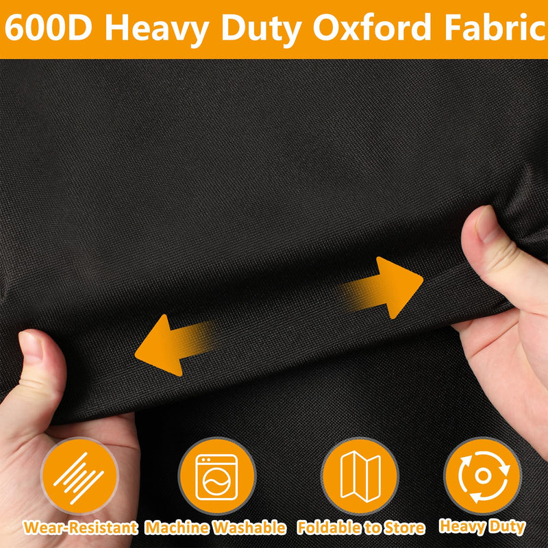 AJinTeby Griddle Carry Bag for Camp Chef SG90, CGG24B, FG26 Griddle Models, Compatible with Camp Chef 2 Burner Stove Grills, Heavy Duty 600D Waterproof Dustproof Carry Bag