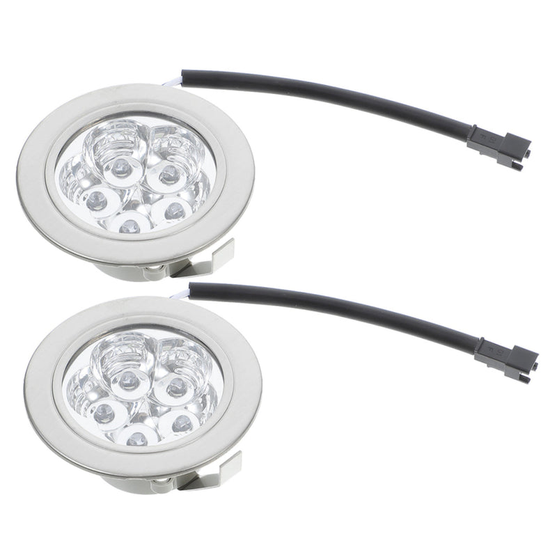 LED Cooker Hood Lamp DC Operation Energy Efficient Kitchen Lighting Replacement Lamp for Range Hoods Easy Assembly Compact Design 7.00 x 7.00 x 3.00 cm
