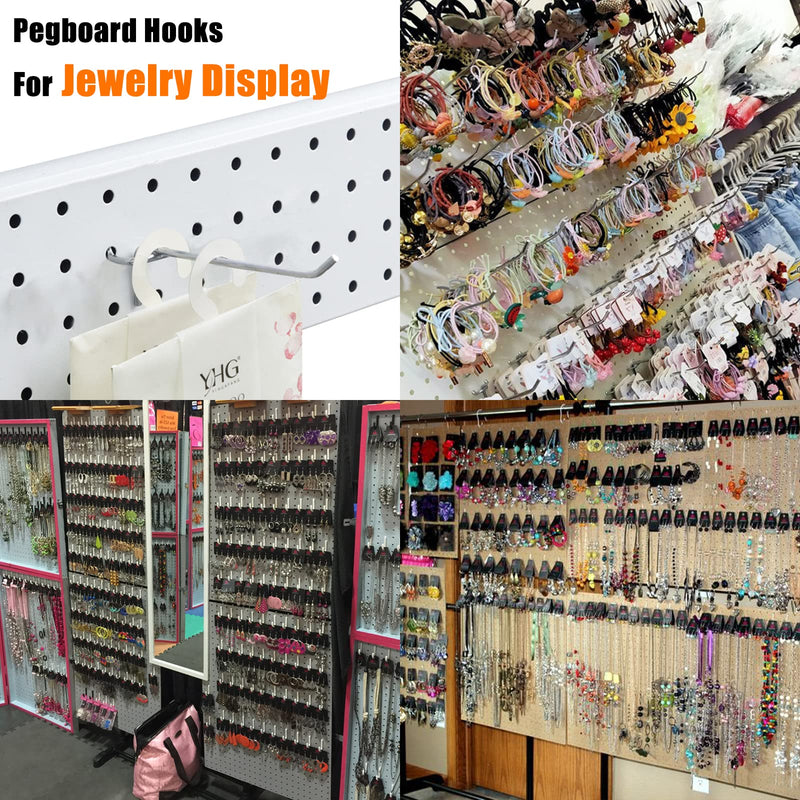 [Australia - AusPower] - Pegboard Hooks Pegboard Accessories,4 inch,Pegboard Organizer Kit for Garage Organization,Tool Storage, 25 Pack 