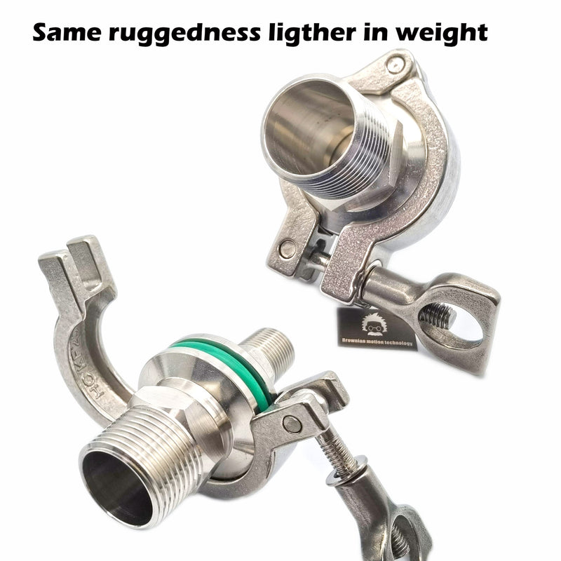 [Australia - AusPower] - Stainless Steel KF25 NW25 Wing nut clamp Sets, Stainless Steel Centering Rings, FKM viton O-Ring (SS KF25 2sets) SST 2 sets 
