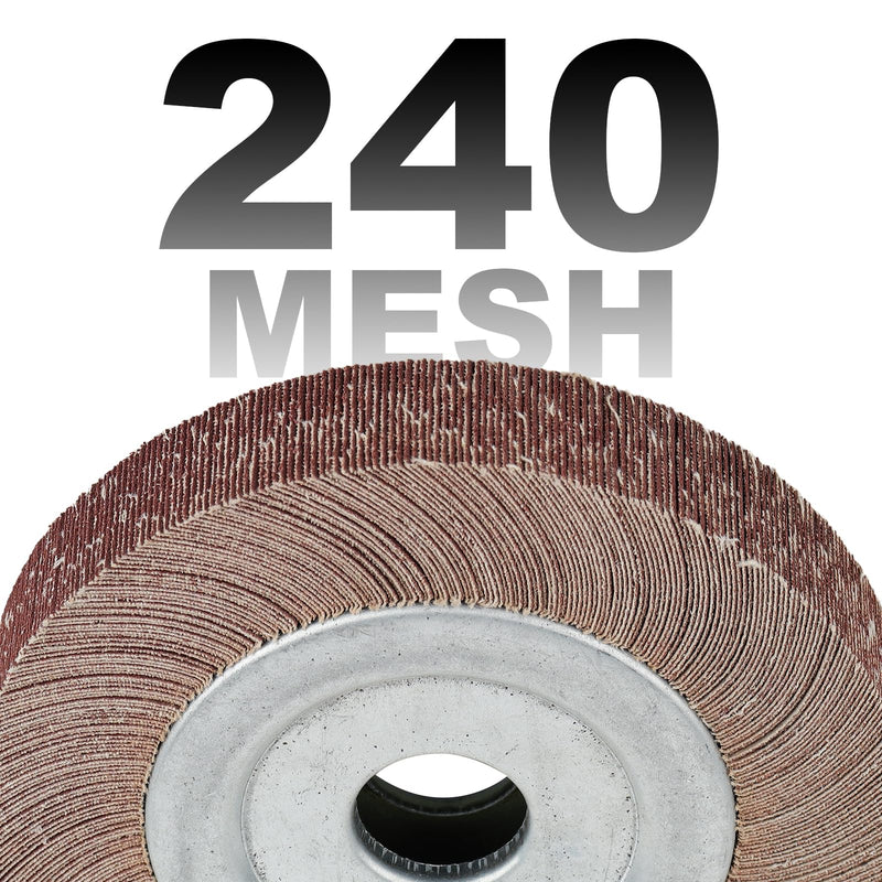 [Australia - AusPower] - LncBoc 240 Grit Flap Sander, Grinding Attachment for Drill, Grinding Attachment for Drill, Cordless Screwdriver 180 grit 