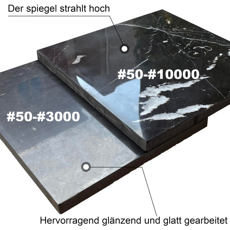 [Australia - AusPower] - Waies Wet Diamond Sanding Pad 125 mm Velcro for Tiles Stone Concrete Marble Granite 50-10000 for Polishing Discs for Angle Grinders 