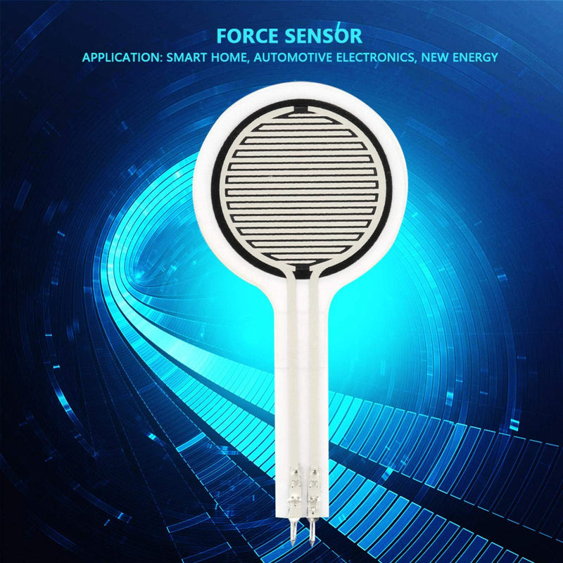 [Australia - AusPower] - Force Sensitive Resistor, Round Force-sensitive Resistor Thin Film Pressure Sensor MD30-60 0~30KG Resistive Film 30mm Force Sensing Resistor 