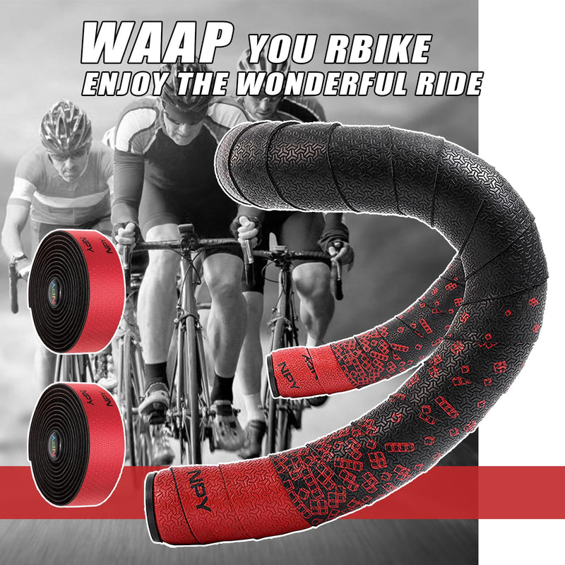 2pcs Bike Handlebar Tapes, Road Bicycle Bar Tape, Absorbent Bicycle Handle Bar Tape, Enhance Your Bicycle Handlebar Grip with These Bar Tape, Wrap Your Bike for an Awesome Comfortable Rid(White) White