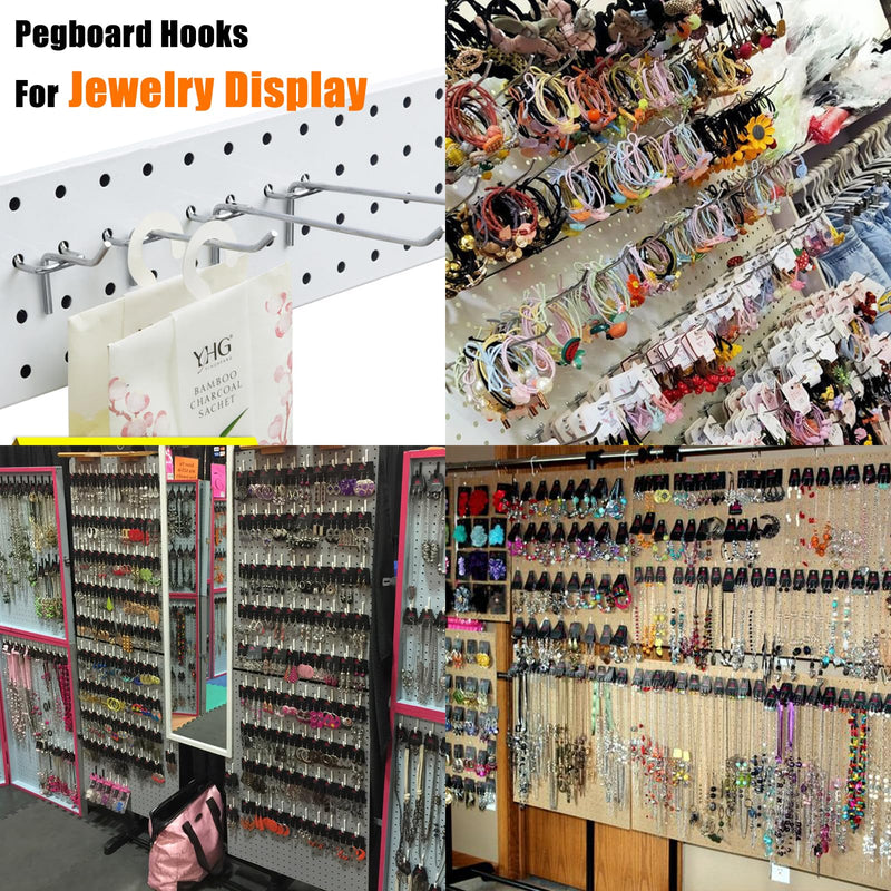 [Australia - AusPower] - Pegboard Hooks Pegboard Accessories,2 inch,4 inch,8 inch,Pegboard Organizer Kit for Garage Organization,Tool Storage,36 Pack 