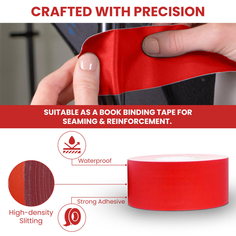 [Australia - AusPower] - T.R.U. CGT-80 White Gaffers Stage Tape with Rubber Adhesive, 1 in. Wide x 60 Yards Length, 12MIL Thickness (Pack of 1) 1 in. (Pack of 1) 