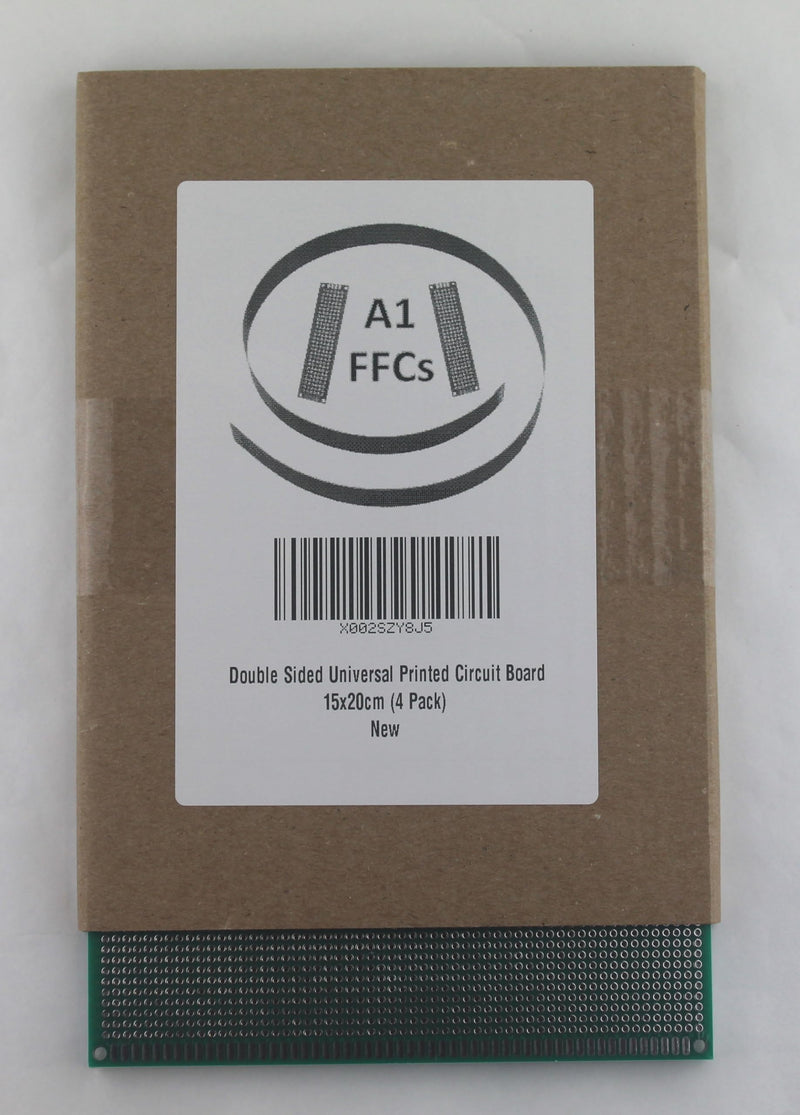 [Australia - AusPower] - Double Sided Universal PCB Prototype Soldering Circuit Board - 15x20cm (4 Pack) 15x20 (4 pcs) 