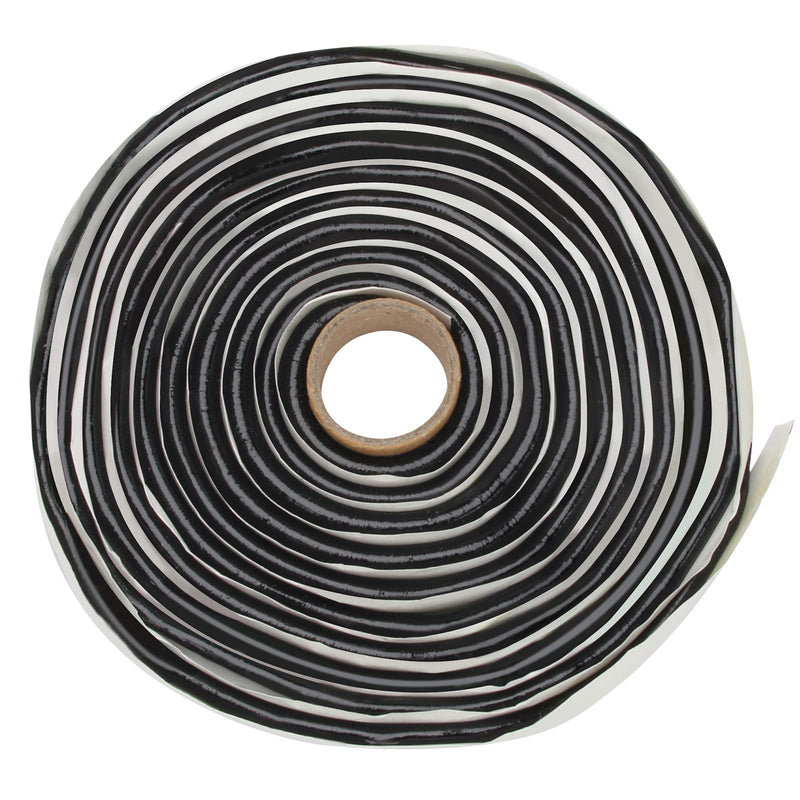 Coitak Butyl Sealant Putty Tape, Diameter 3/8" x 13 Feet Extra Thick Rubber Sealant for Leak Proof RV Repair Window Glass Boat Sealing Patching