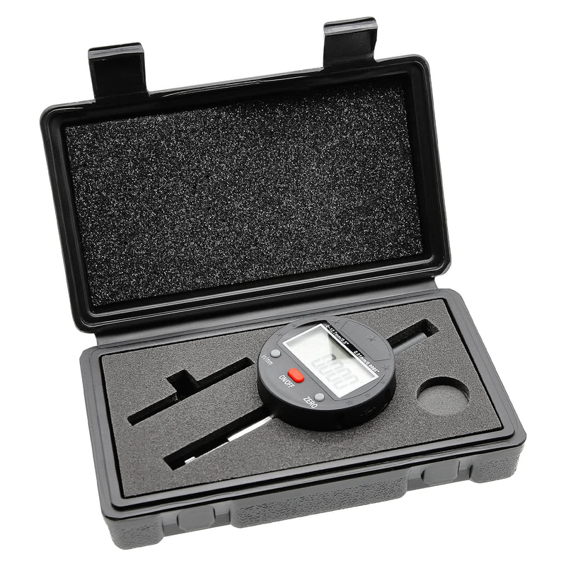 [Australia - AusPower] - Alloy Digital Indicators Electronic Digital Dial Indicator Gauge Digital Probe Indicator Dial Test Gauge Inch/Metric Conversion 0-0.5 Inch/12.7 mm, Measuring Tool 201-0050 Model 2 
