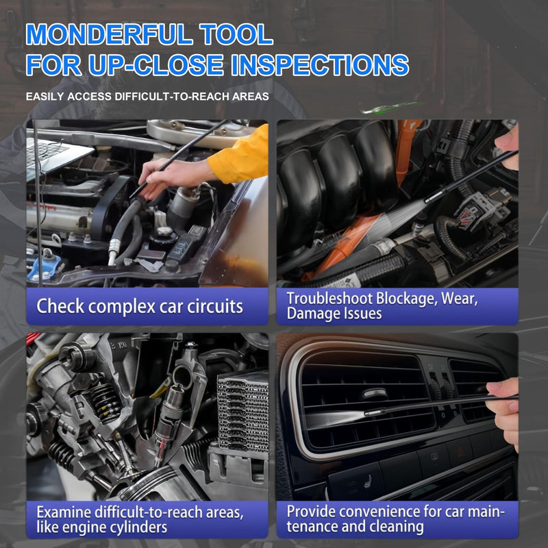 [Australia - AusPower] - Autel MaxiVideo MV108S Digital Inspection Camera Work with PC MX808 MX900 MS906Pro MS908 MS909 MS919 Ultra, Video Inspection Scope, Waterproof Imager Head, USB Industrial Endoscope, IP67 Waterproof 