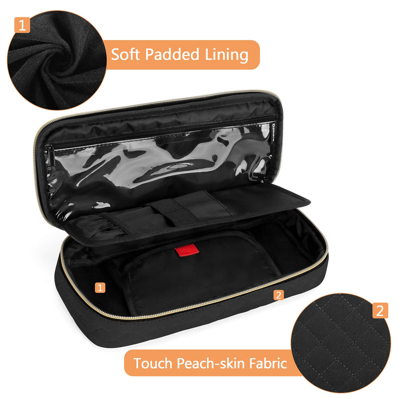 [Australia - AusPower] - Damero Nurse Bag with Protective Stethoscope Case, Nurse Tote Bag with Stethoscope Carrying Case for Home Health Care, School, Work 