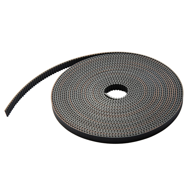 [Australia - AusPower] - 2GT Open Timing Belt 6mm Width 2mm Pitch Non-Slip Rubber Fiberglass Open Belt for Prusa i3 3D Printer 5 Meters (16.4 Ft) 