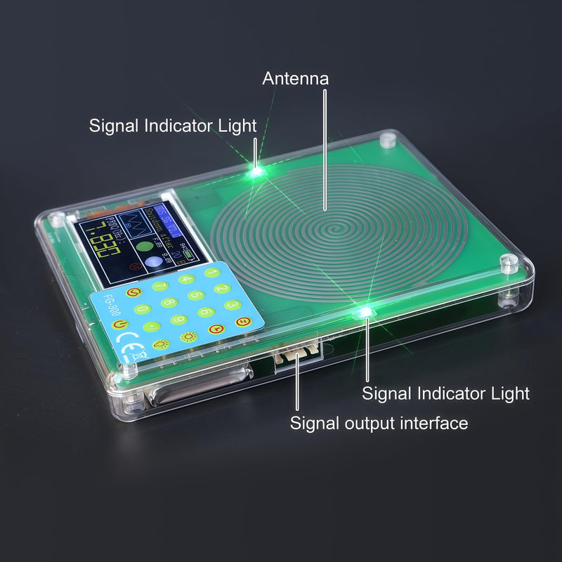 [Australia - AusPower] - Function Signal Generator 7.83Hz Schumann Wave Earth's electromagnetic Field Resonance 0.01Hz~200KHZ Adjustable Sine Wave Ultra-Low Frequency Pulse Generator,Sleep Aid Sound Frequency Machine 
