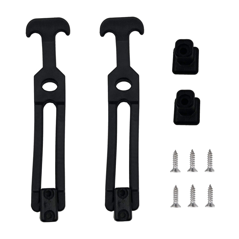[Australia - AusPower] - 4 PCS Latest Model 8'' Rubber Flexible T-Handle Draw Latches,for Tool Box,Cooler, Golf Cart, Engineering Machine Hood or Farm Machinery (4 PCS 8'') Style 5 