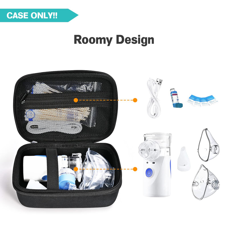 [Australia - AusPower] - ProCase Stethoscope Carrying Case Bundle with Portable Nebulizer Case 