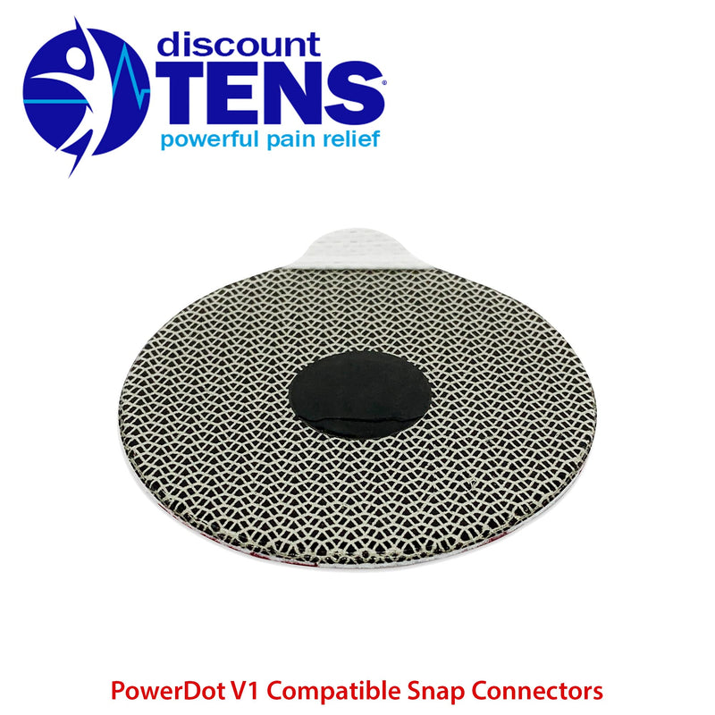 [Australia - AusPower] - Discount TENS - PowerDot 1.0 Compatible Electrodes with Snap Connector, 12 Premium PowerDot 1.0 Compatible Replacement Pads (Version 1 - Snap Connector) 