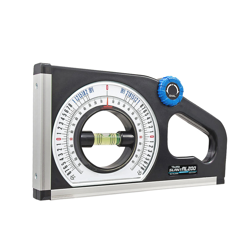 [Australia - AusPower] - Tajima Protractor/Inclinometer (Rotatable Level Level Dual Scale for Angle or Tilt) - SLT200MY 