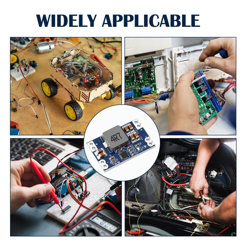 [Australia - AusPower] - 6 x DC-DC Step Down Converter, 5 V Output, Step Down Converter, Mini 560, High Efficiency and Stability, Voltage Regulator Adjustable, Suitable for Industrial Patch Use 
