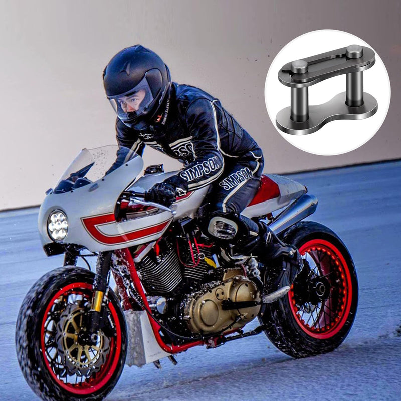 [Australia - AusPower] - PAGOW 5PCS #41 Roller Chain Connecting Links, Master Manganese Steel Connector Heavy Duty for Bycicles, Mini Bikes, Motorcycles, Go-Karts, Home and Industrial Machinery 5 