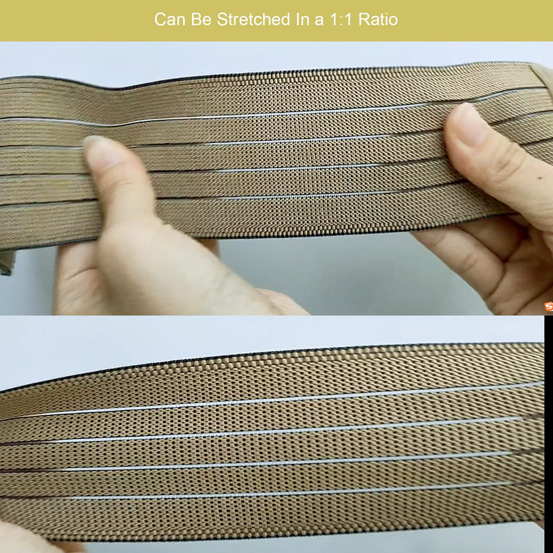 [Australia - AusPower] - Elastic Bandage Spare Parts Wrap Elastic Wrap Strape Band Straps Banda Elastica Lipo Pad Band Beauty Machine Accessories 3 Size 10 pcs Tan Elitzia Brown 