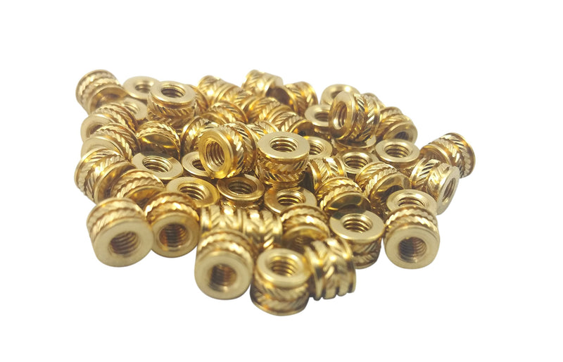 [Australia - AusPower] - [initeq] #8-32 Threaded Heat Set Inserts for 3D Printing (100, Short) 100 