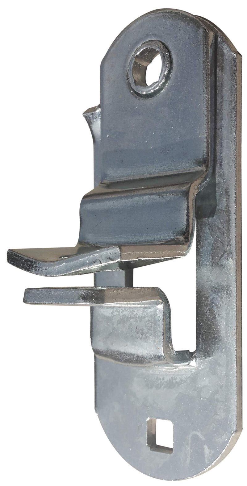 [Australia - AusPower] - Trailer Door & Ramp Locking Hasp -4" Mounting- Cam Lock Latch Keeper -Zinc- Made in The USA 4" Center to Center Mounting 