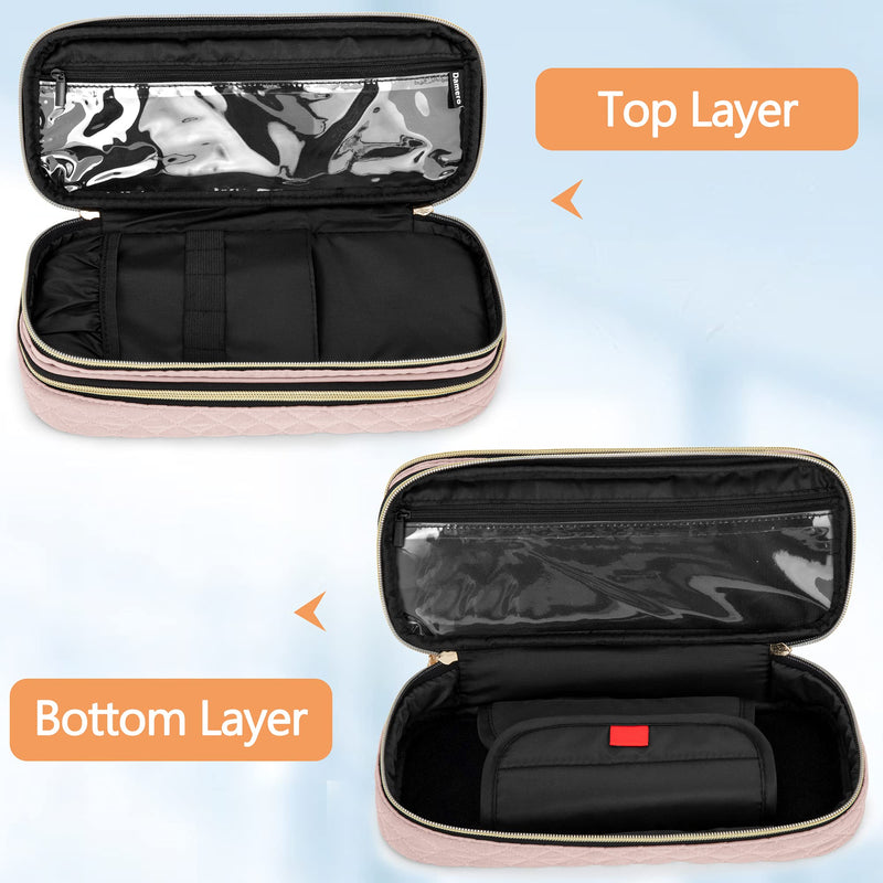 [Australia - AusPower] - Damero 2-Layer Stethoscope Case Bundle with Pill Bottle Bag 