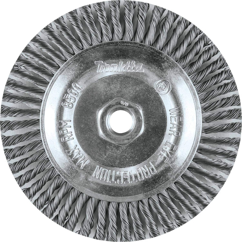 [Australia - AusPower] - Makita A-98538 6" Stringer Bead Twist Wire Wheel, 5/8"-11 