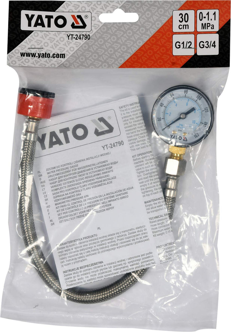 YATO YT-24790 tool | Yt-24790, water pressure test, apparatus, installation