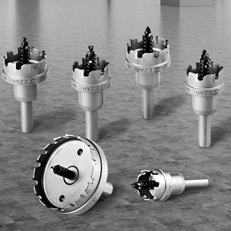 [Australia - AusPower] - EZARC Carbide Hole Saw Heavy Duty, Hole Cutter for Stainless Steel, Sheet Metal 2" 51mm 2" | 51mm Single Pack 