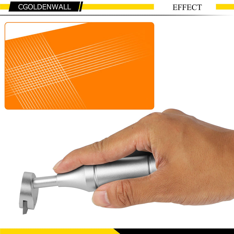 CGOLDENWALL Cross Hatch Adhesion Tester Cross-Cut Tester Kit Multi-Blade Cutter spacing: 1 +0.01mm, 2+0.01mm