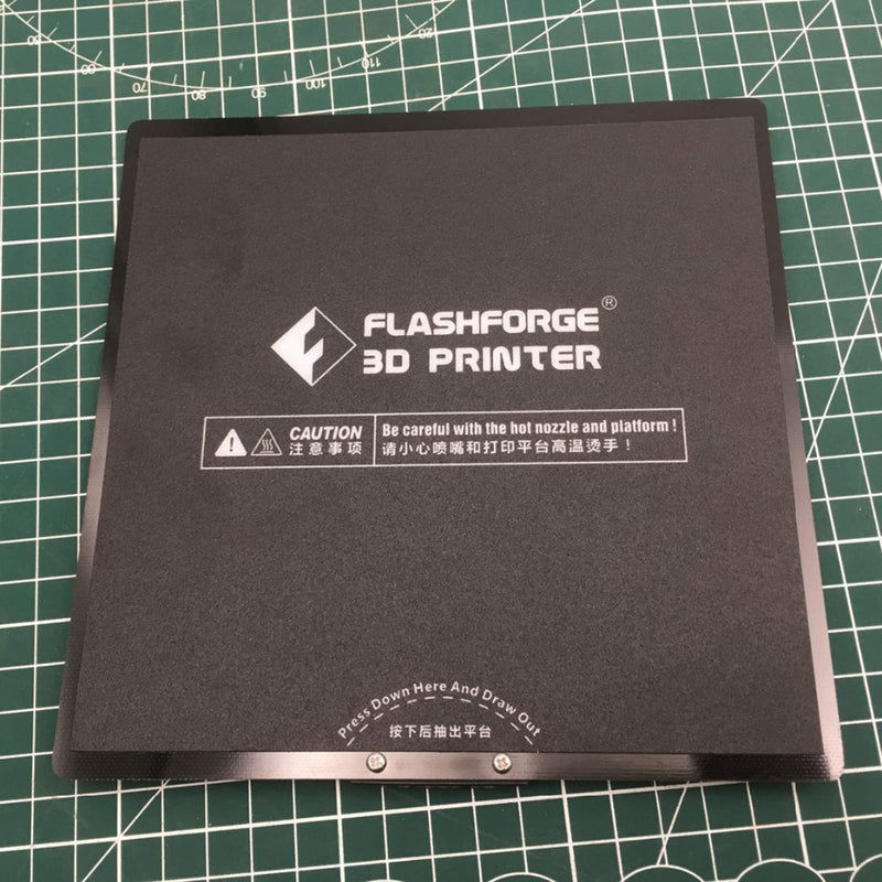 SHEAWA 3D Printer Parts Flexible Build Plate Kit for Flashforge Adventurer 3 Series Upgraded Print Platform 3D Printer Accessories