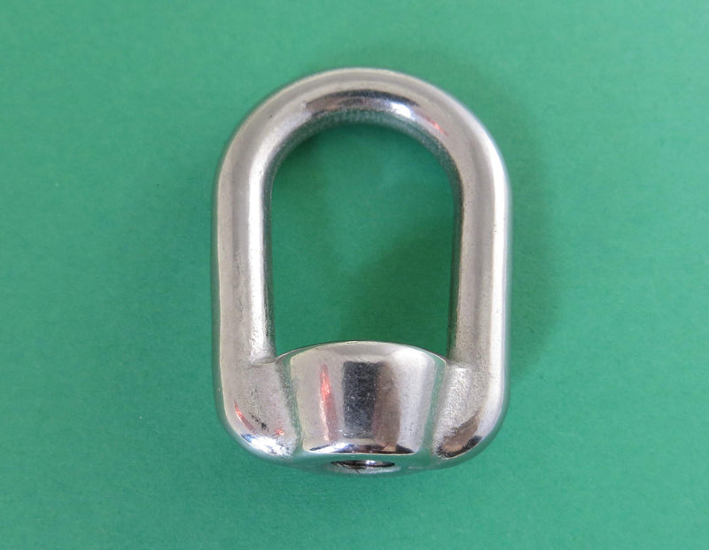 [Australia - AusPower] - US STAINLESS Stainless Steel 316 Type 804 US Shape Lifting Eye Nut 1/4" UNC Marine Grade Pitch of 20 