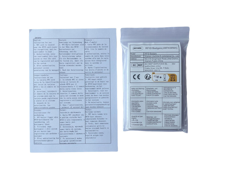 20pcs 13.56MHz IC Card, MF Calc 1k RFID Intelligent Access Control Management Card, NFC Tag (Blue) Blue