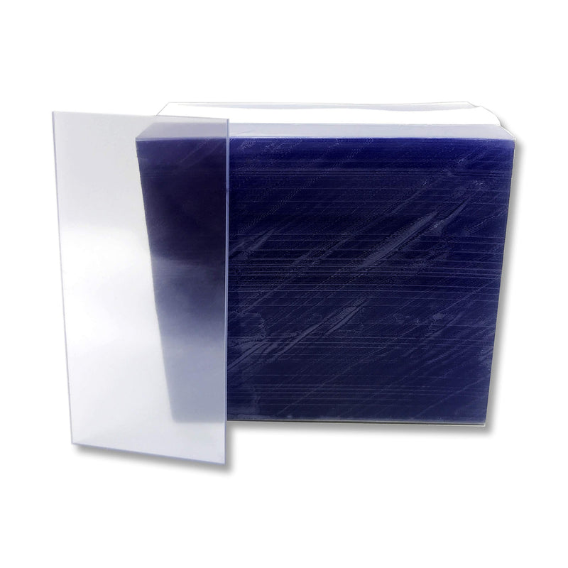 1.25x2.5" Clear Plastic Tags, Shelf Label Holders - 1000 Pack 2.5" x 1.25"