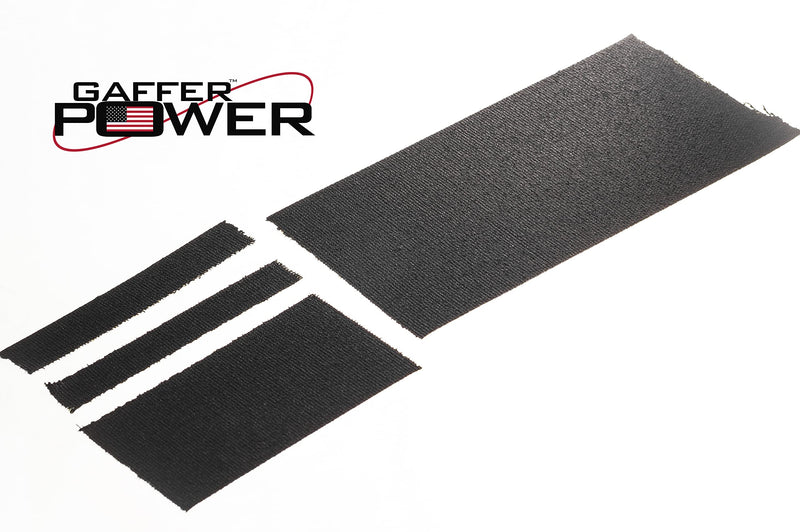 [Australia - AusPower] - Gaffer Power Proudly Made in The USA, Real Professional Grade Gaffer Tape, Heavy Duty Gaffers Tape, Non-Reflective, Multipurpose. 2 Inches x 30 Yards, Black 1 Pack 