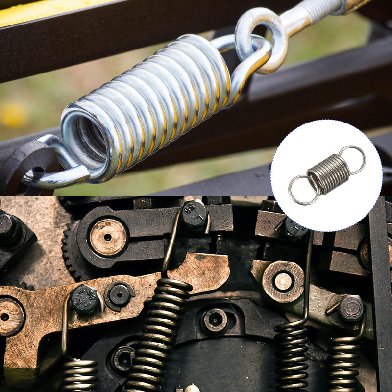 [Australia - AusPower] - Extension Spring (0.5x5x15mm/0.02"x0.2"x0.59") 5Pcs, Stainless Steel Tension Spring Wire - for Home Repair Construction Machinery 0.02"x0.2"x0.59" 